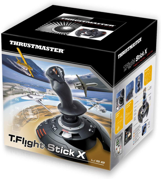 Thrustmaster T.Flight Stick X Joystick For Flight Simulators PC / PS3 Compatible