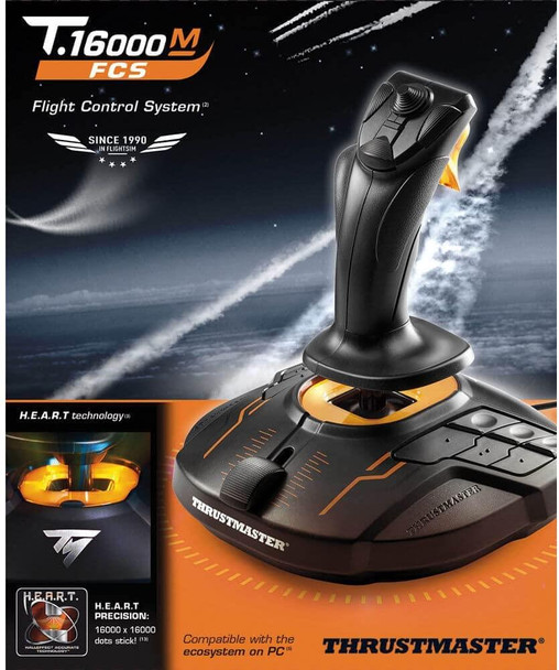 Thrustmaster T.16000M FCS Joystick For Flight Simulators PC Compatible