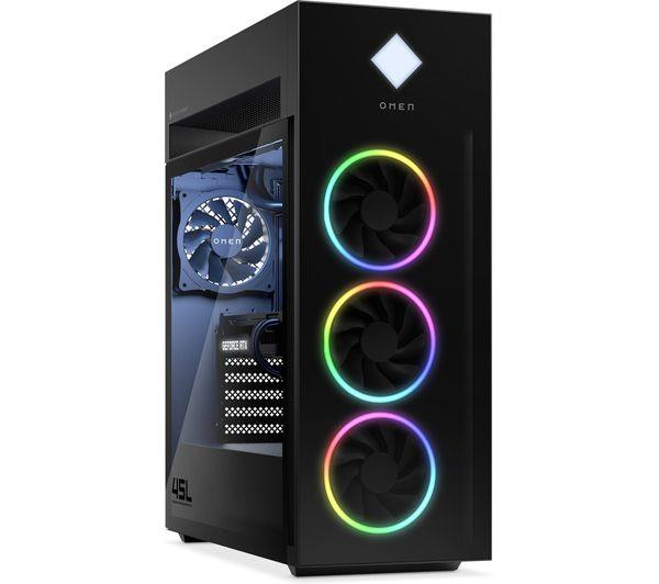 HP Omen 45L GT22-0002NA Desktop PC Ryzen 7 5800X 16GB RAM GeForce RTX 3070 Ti