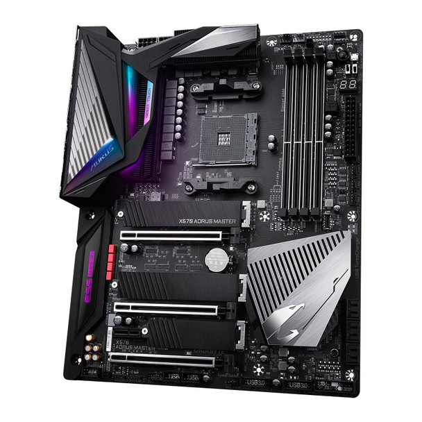 Gigabyte AMD X570 AORUS MASTER Socket AM4 DDR4 PCIe 4.0 ATX WiFi Motherboard
