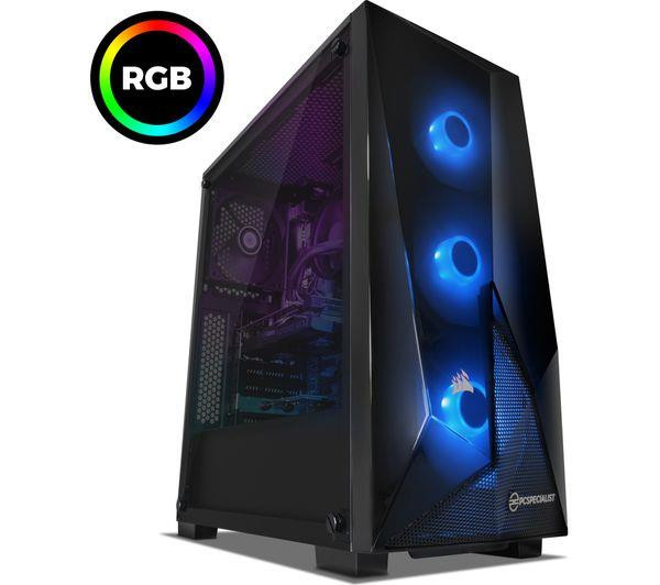 PC Specialist Tornado R5 AMD Ryzen 5 3600 8GB RAM GeForce GTX 1660 Gaming PC