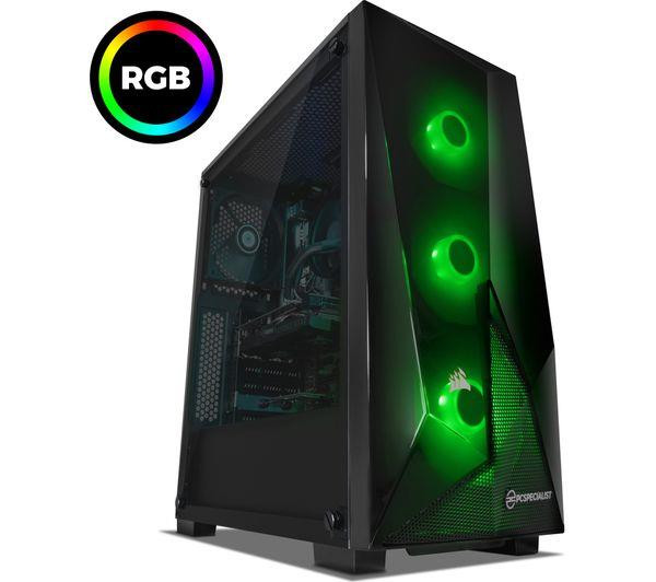 PC Specialist Tornado R5 AMD Ryzen 5 3600 8GB RAM GeForce GTX 1660 Gaming PC