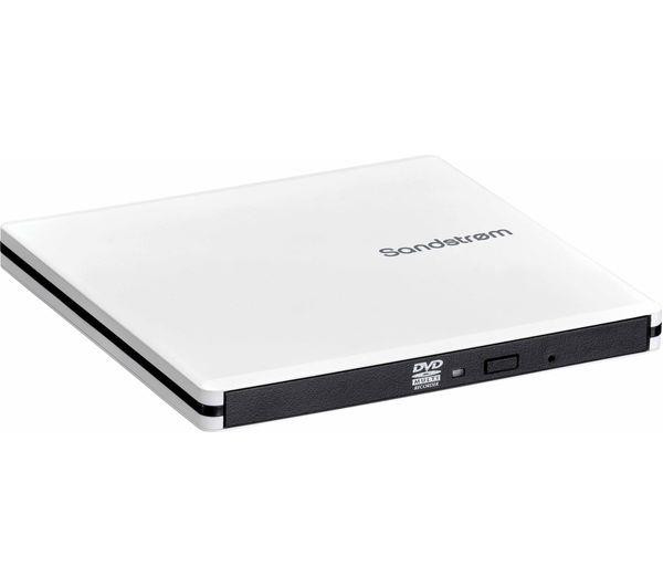 Sandstrom Ultra SEDVDWH22 External DVD Super Multi CD/DVD Writer - White – image 2