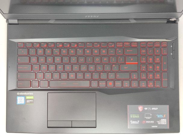 MSI GL75 17.3" Laptop Intel Core i7 9750H 8GB RAM 512GB SSD GeForce GTX 1660 Ti