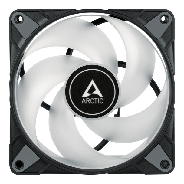Arctic Cooling P12 PWM PST RGB 0dB 120mm Case Fans Without Controller - 3 Pack