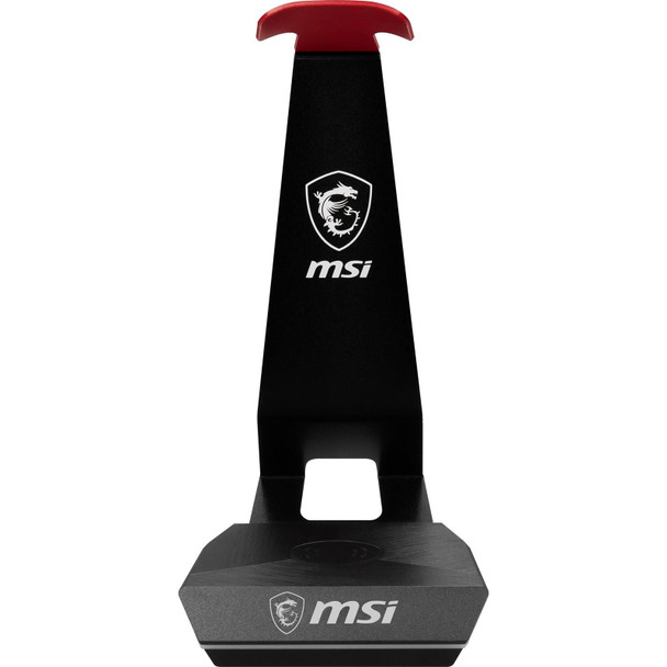 MSI Immerse HS01 Combo Headset Stand with Wireless Qi Phone Charger
