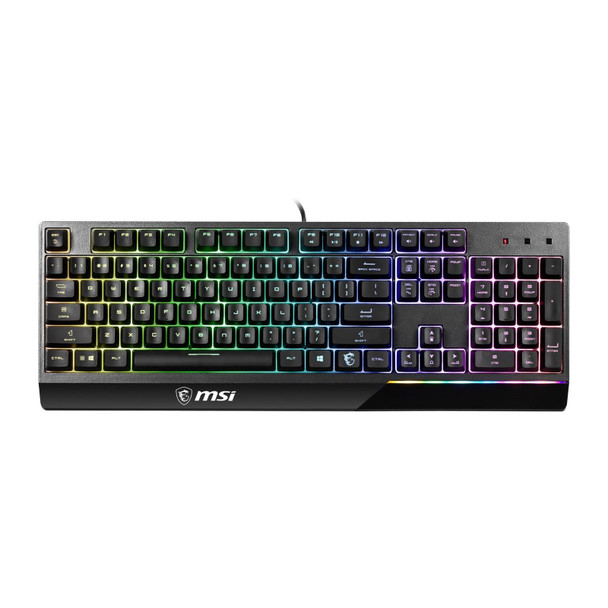 MSI Vigor GK30 RGB Backlit USB Wired Gaming Keyboard Black