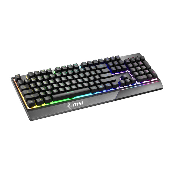 MSI Vigor GK30 RGB Backlit USB Wired Gaming Keyboard Black