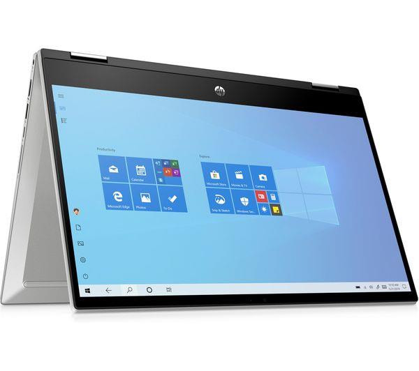 HP Pavilion x360 14" 2 in 1 FHD Laptop Intel Pentium Gold 7505 4GB RAM 128GB SSD