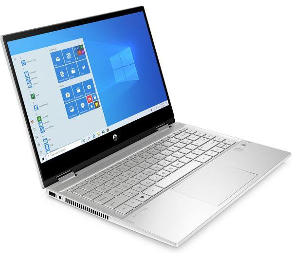 HP Pavilion x360 14" 2 in 1 FHD Laptop Intel Pentium Gold 7505 4GB RAM 128GB SSD