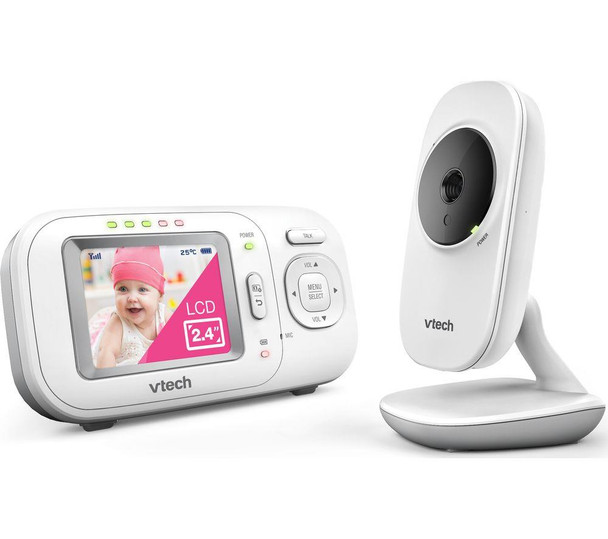 Vtech Safe & Sound VM2251 2.4" Display Video Baby Monitor - White