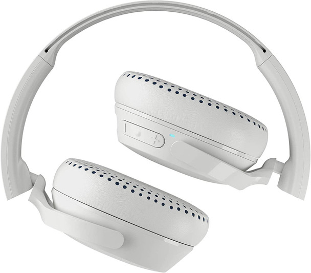 Skullcandy Riff Wireless Bluetooth On-Ear Headphones - White, Grey & Crimson
