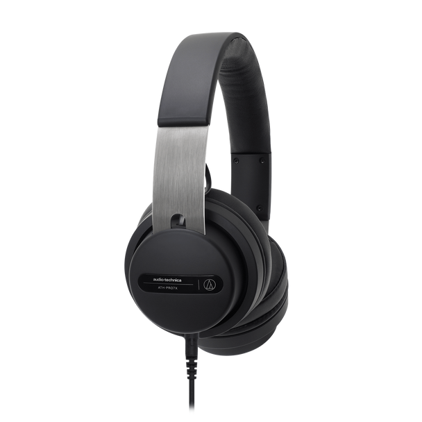 Audio Technica ATH-PRO7X Professional On-Ear DJ Monitor Headphones - Black