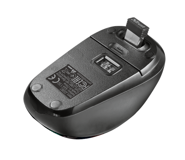 Trust Yvi Compact 2.4GHz Wireless Battery Ambidextrous Optical Mouse Parrot – image 7