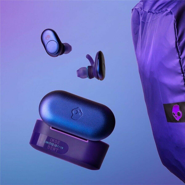 Skullcandy Push True Wireless Bluetooth In-Ear Earbuds - Hyper Tropical