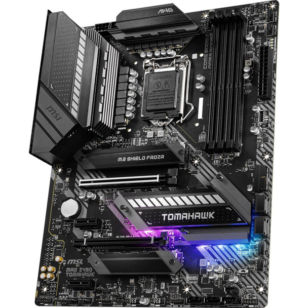 MSI MAG Z490 Tomahawk Intel Socket LGA 1200 DDR4 ATX Motherboard