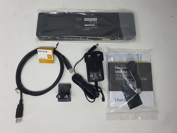 Targus USB 2.0 Video Docking Station With DVI / VGA