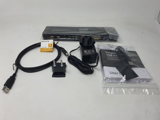 Targus USB 2.0 Video Docking Station With DVI / VGA