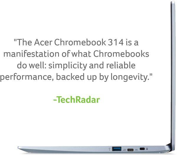 ACER 314 Touch 14" Chromebook Intel Celeron N4000 4GB RAM 64GB eMMC