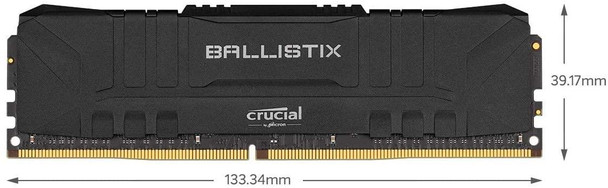 Crucial Ballistix 16GB (2x8GB) DDR4 3600Mhz RAM Gaming Memory - Black