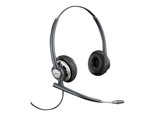 Plantronics Poly EncorePro HW720 On Ear Wired headset Black