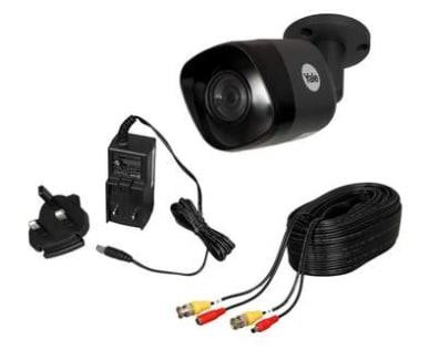 Yale Full HD 1080P Wired Add On CCTV Bullet Security Camera Black