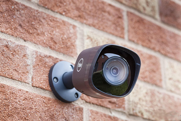Yale Full HD 1080P Wired Add On CCTV Bullet Security Camera Black