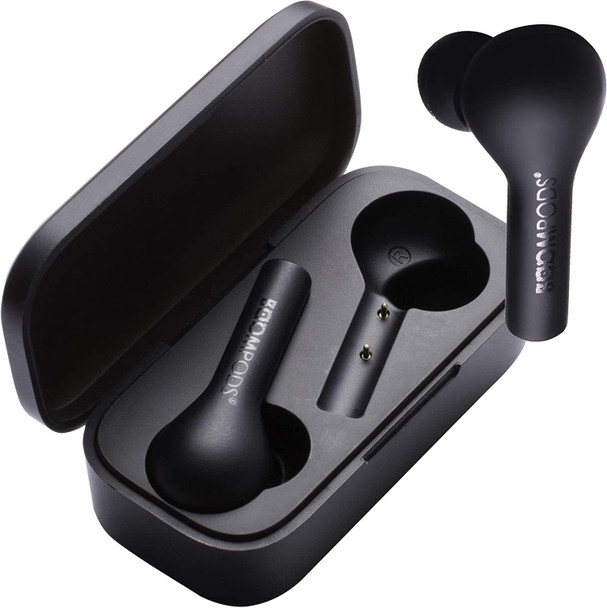 BoomPods Bassline True Wireless Bluetooth In-Ear Earbud Headphones Black