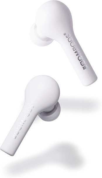 BoomPods Bassline True Wireless Bluetooth In-Ear Earbud Headphones White