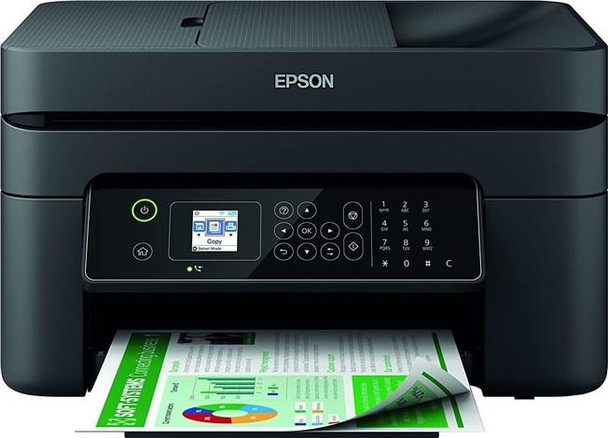 Epson WorkForce A4 Colour Multifunction Inkjet WiFi Printer Print Scan Copy Fax