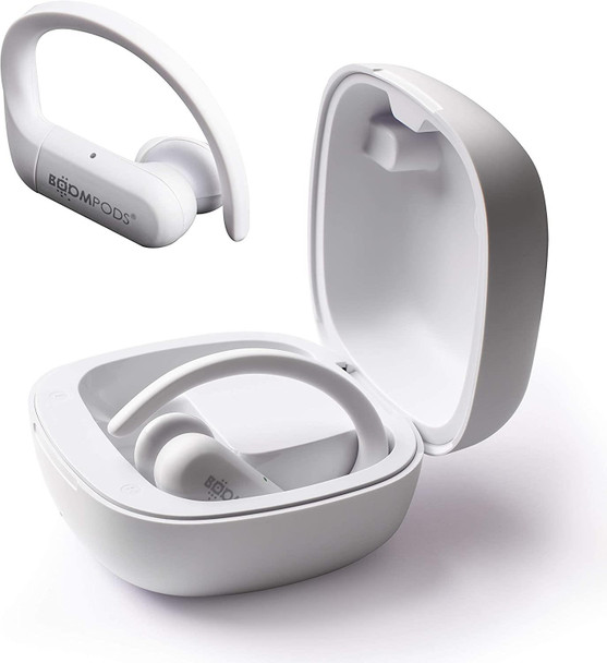 BoomPods Sportpods True Wireless Stereo In Ear Bluetooth Sport Headphones White