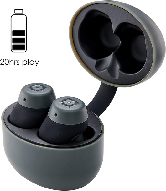 BoomPods BoomBuds XR Bluetooth Wireless Waterproof IPX7 Headphones Black