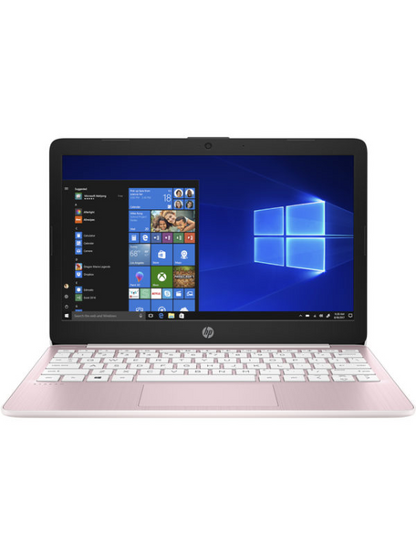HP Stream 11-ak0019na Rose Pink 11.6" Laptop Intel Celeron N4020 4GB 64GB eMMC