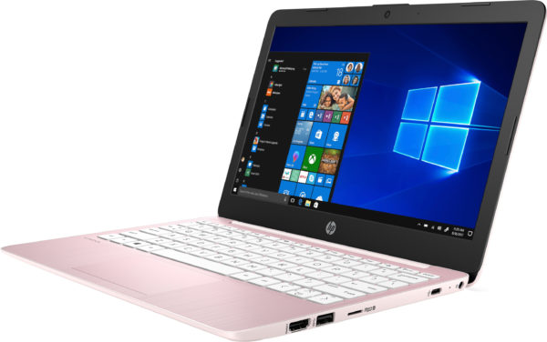 HP Stream 11-ak0019na Rose Pink 11.6" Laptop Intel Celeron N4020 4GB 64GB eMMC