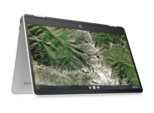 HP Chromebook x360 14a-ca0001na 14" FHD Touch Laptop Pentium N5030 64GB eMMC