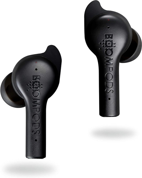BoomPods Bassline ANC Premium True Wireless Bluetooth In Ear Headphones Black
