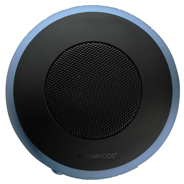 BoomPods Aquapod IPX7 Waterproof Rechargeable Bluetooth Speaker Ice Blue