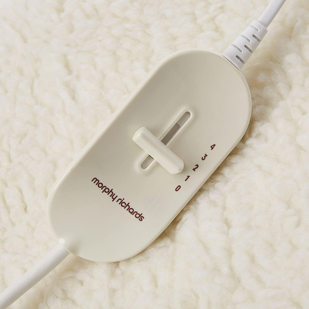 Morphy Richards Fleece 4 Heat Electric Mattress Cover For Single Bed