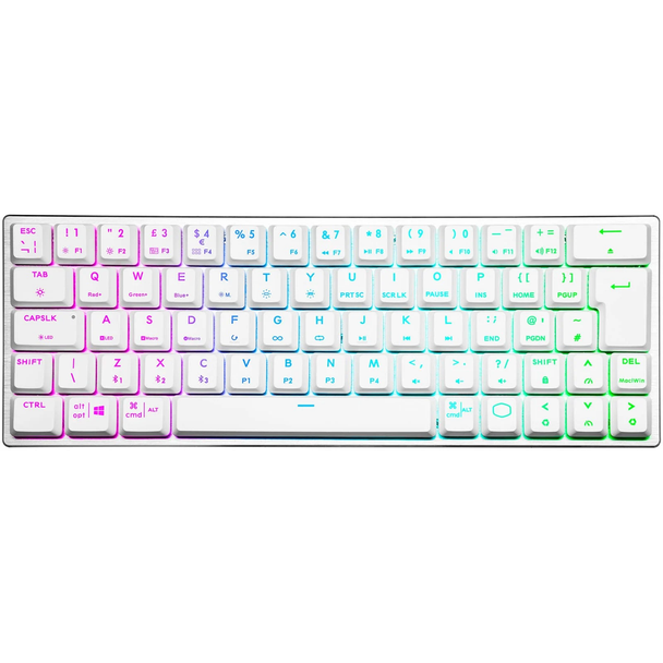 Cooler Master SK622 Wireless 60% Mechanical LP Red Switch RGB Gaming Keyboard