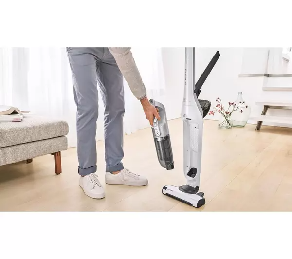 BOSCH Series 4 Flexxo ProHome BBH3280GB Cordless Vacuum Cleaner Hoover - White