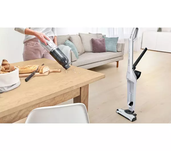 BOSCH Series 4 Flexxo ProHome BBH3280GB Cordless Vacuum Cleaner Hoover - White