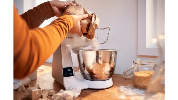 Bosch CreationLine Kitchen Stand Mixer With Built In Scale 3.9L 1000W 7 Speed