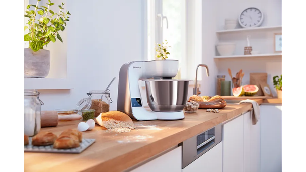 Bosch CreationLine Kitchen Stand Mixer With Built In Scale 3.9L 1000W 7 Speed