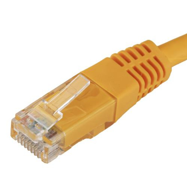 Cablenet 2M CAT6 RJ45 Ethernet Network Patch Lead PVC Cable Yellow
