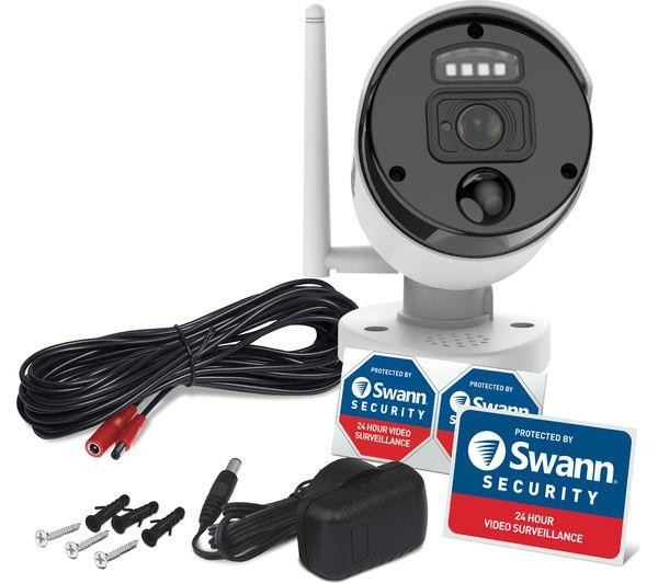 Swann Full HD 1080p Add On Smart Outdoor CCTV Security Camera - White