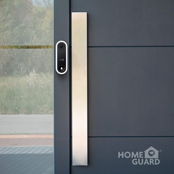HomeGuard Guardianeye Pro Wi-Fi Wired Full HD 1080p Smart Doorbell