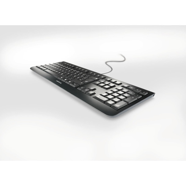 Cherry KC 1000 Full Size USB Wired Keyboard Black UK