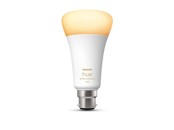 Philips Hue White Ambiance LED Smart Light Bulb B22 - Single