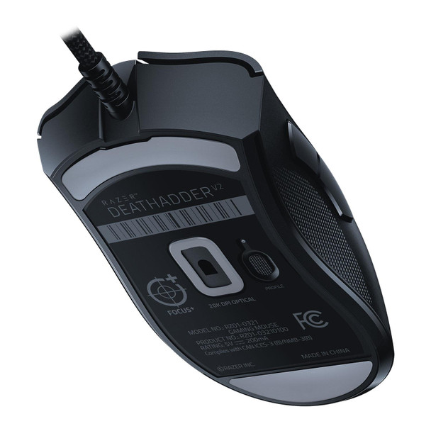 Razer DeathAdder V2 USB Wired Optical RGB Gaming Mouse Black 8 Button