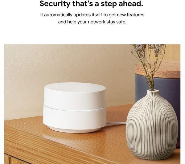 Google WiFi Mesh Whole AC 1200 Dual Band Home System - Single Add On Unit